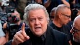 Steve Bannon surrenders in NY court in wall donor case