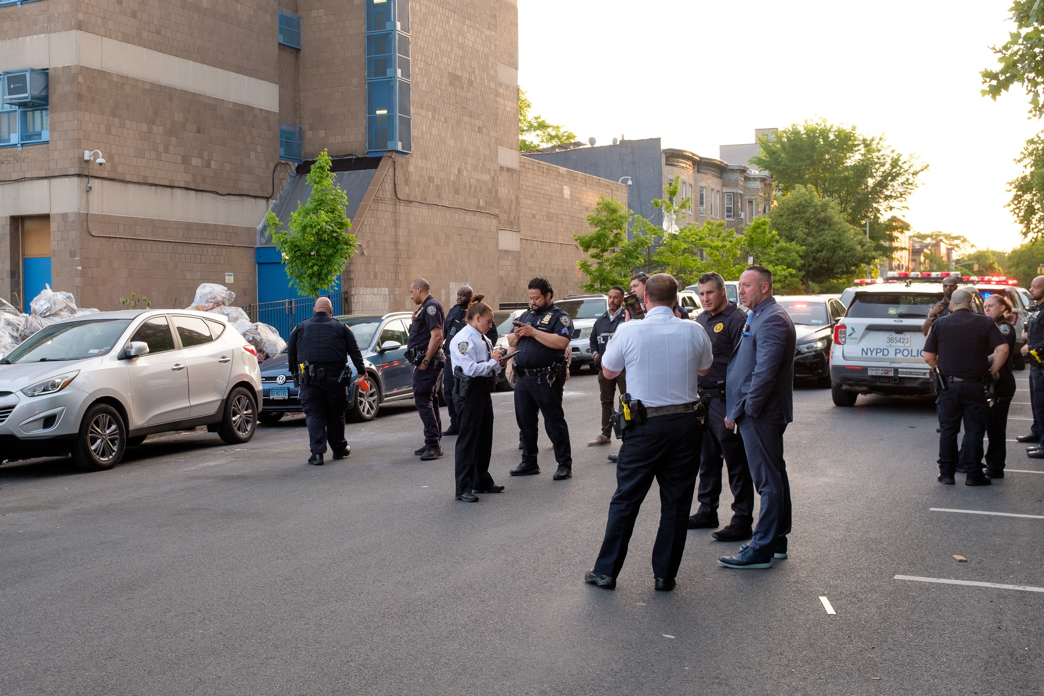 Two men shot outside Brooklyn NYCHA building