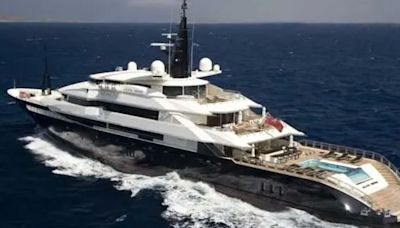 Abandoned megayacht 'seized from Putin pal' finally sold for fraction of price