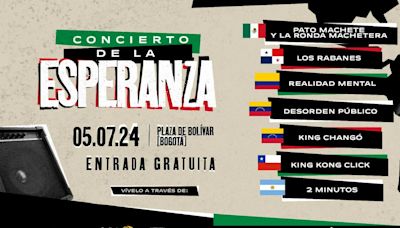 Concierto de la Esperanza 2024: bandas, horarios y recomendaciones para asistir al evento