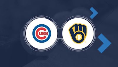 Cubs vs. Brewers TV Channel and Live Stream Info for May 29