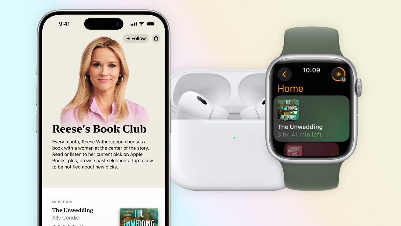 Apple Books highlights Reese's Book Club audiobook picks