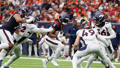 Texans WR John Metchie III Named 2024 George Halas Award Winner