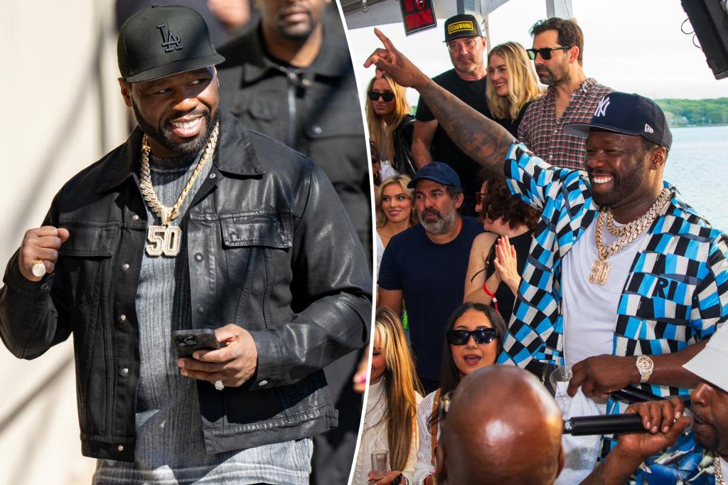 50 Cent spent tens of thousands of dollars on champagne for strangers in the Hamptons