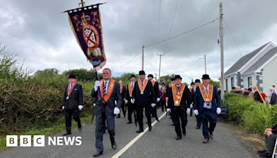 Rossnowlagh: Thousands attend annual Orange Order parade