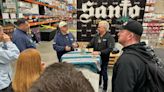 Hundreds line up to meet celebrity chef Guy Fieri at SLO Costco. Get a look