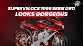 MV Agusta Superveloce 1000 Serie Oro: An Example Of True Italian Beauty - ZigWheels