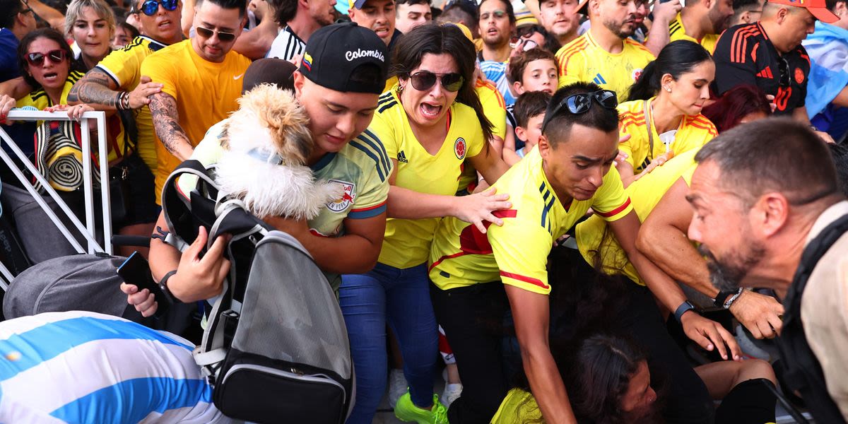 Chaos Erupts As Argentina, Colombia Fans Breach Gates At Copa America Final