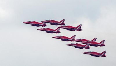 Red Arrows set to fly over Oxfordshire - here's when and where to spot them