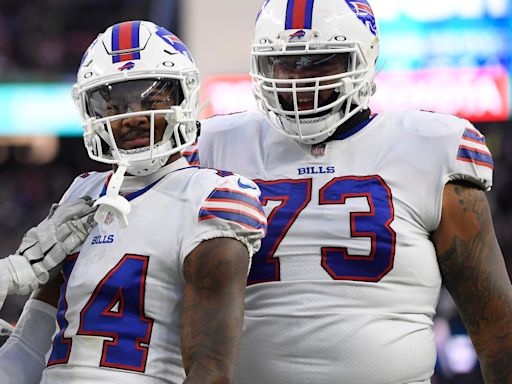 Bills LT Dion Dawkins opens up about Stefon Diggs trade: 'I hate to see him go'