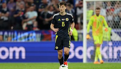 Scotland defender Kieran Tierney to miss rest of Euro 2024 due to hamstring injury - Eurosport