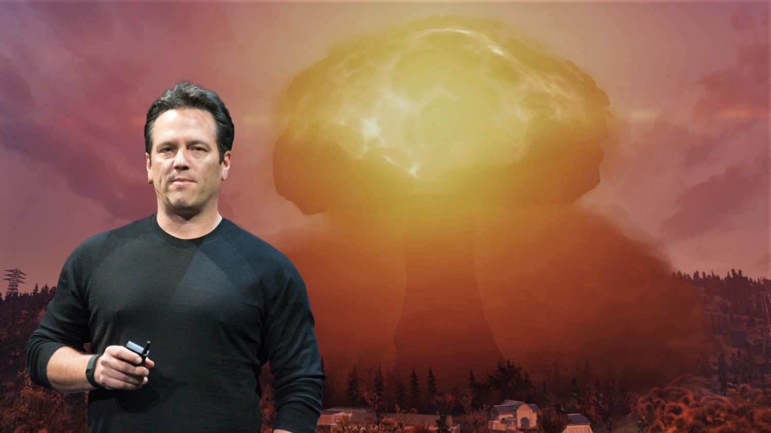 Fallout 76 player drops a nuke on Microsoft Gaming CEO Phil Spencer's Camp