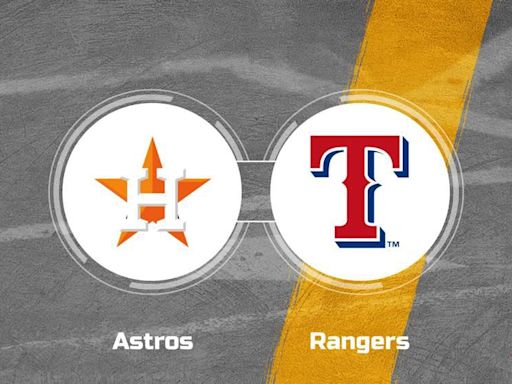 Astros vs. Rangers Predictions & Picks: Odds, Moneyline - July 12