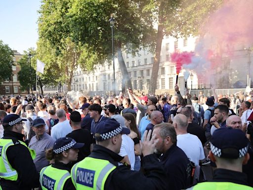 Protests erupt across UK as mob marches on Hartlepool following London clash