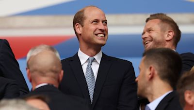 Prince William scores fashion goal with £185 accessory at Euro 2024 match