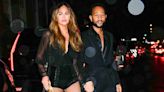 Chrissy Teigen Sports No-Pants Trend on Date Night for John Legend's Birthday