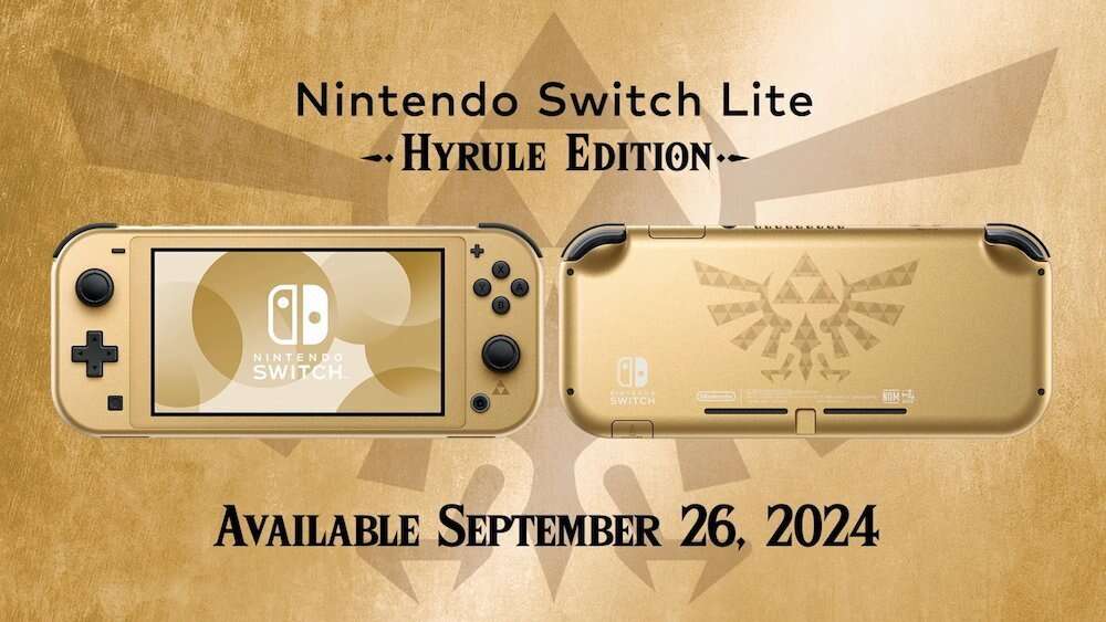 The Legend Of Zelda-Themed Nintendo Switch Lite Will Release Alongside Echoes Of Wisdom