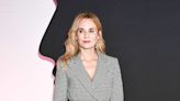 Diane Kruger se marca un 'reina Letizia' con su chaqueta de pata de gallo y sus leggins roqueros