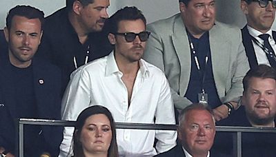 Harry Styles Evokes a Noughties David Beckham at the Euro Finals