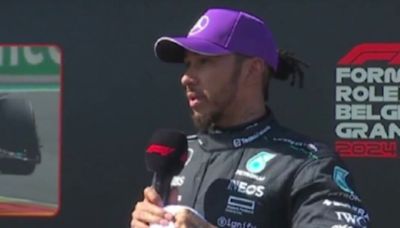 Lewis Hamilton shows true colours immediately after Belgian GP loss to Russell