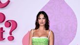 Lily James Looked Ready for Spring in a Sheer Corseted Dress
