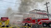 Firefighters battle fire at vacant building in Chelsea