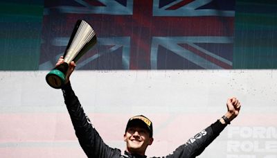 Mercedes record first one-two finish since 2022 with George Russell first and Lewis Hamilton second in Belgium