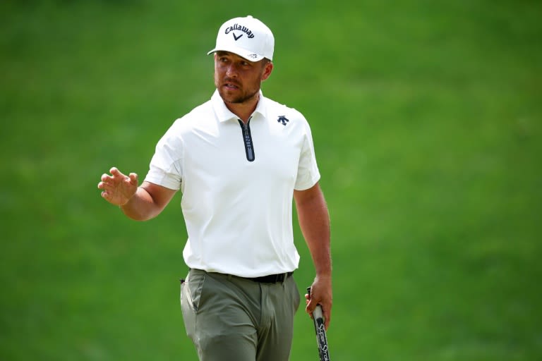 Schauffele grabs four-stroke lead at PGA's storm-hit Wells Fargo