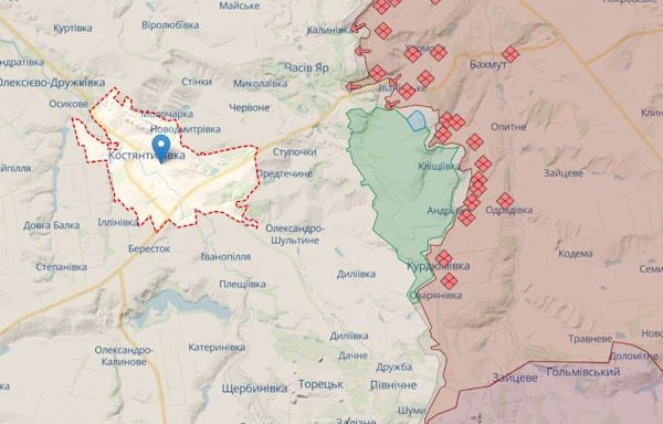 Russians strike Kostiantynivka, Donetsk Oblast, injuring 4 people