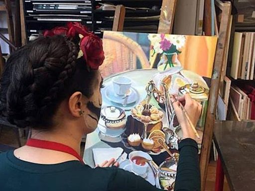 Busca la artista mexicana Mariana García Tinoco enaltecer el arte mexicano en Estados Unidos