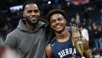 Filho de LeBron vai treinar com Lakers e Suns antes do Draft da NBA