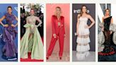 Kate Beckinsale's best looks, from sweeping ruffled gowns to glam trouser suits