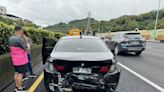 國道3中和段2車追撞 奧迪撞上BMW影響車流 - 社會
