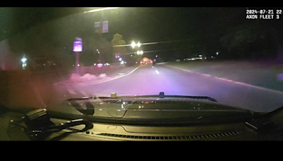 WATCH: Dash cam video shows driver hitting, flipping another car in high-speed chase