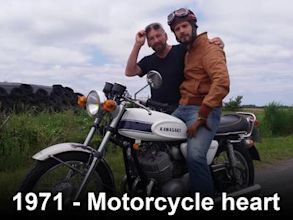 1971 Motorcycle Heart