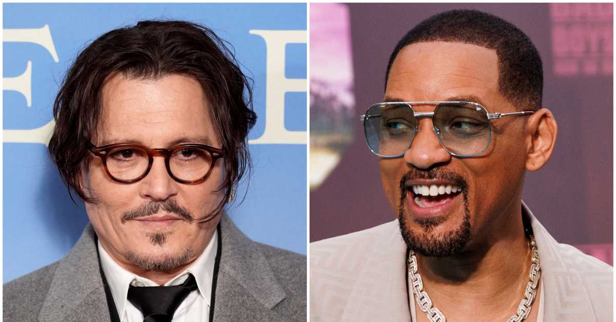 Will Smith and Johnny Depp Spotted Vacationing Together in Italy