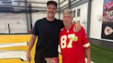 Travis Kelce Celebrates ‘Big Guy’ Ed Kelce Tribute Full of Hugs