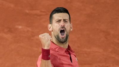 Novak Djokovic wins Roland Garros opener in straight sets