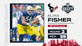 NFL Draft: Houston Texans Pick Notre Dame’s Blake Fisher in 2nd Round