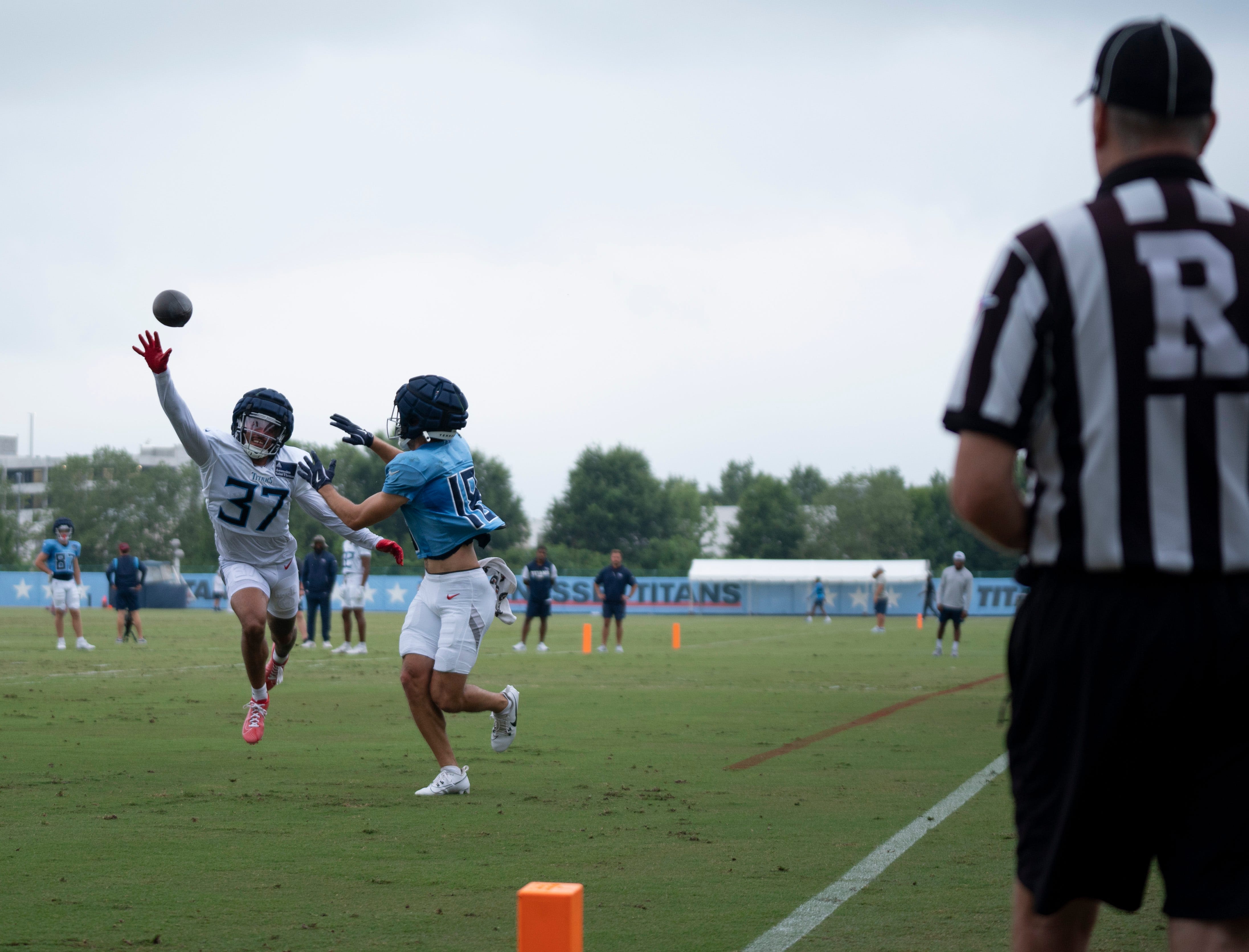 Tennessee Titans' joint practices with Seahawks a chance to claim open starter spots