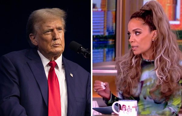 'The View': Sunny Hostin says she "blames" Donald Trump for the deaths of her in-laws during COVID-19