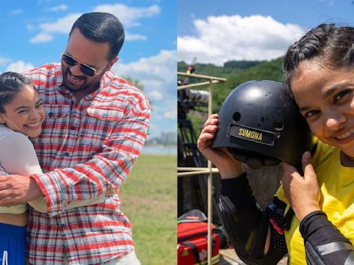 Khatron Ke Khiladi 14's Sumona Chakravarti reveals anxiety levels kicked in during stunts; says Rohit Shetty eased her