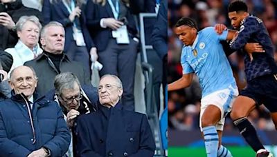 El jugador del City que más sorprendió a Florentino en el palco de Manchester: "Increíble..."