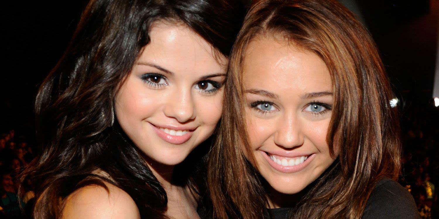 Miley Cyrus and Selena Gomez Had "Messy High School Nonsense" Over Nick Jonas