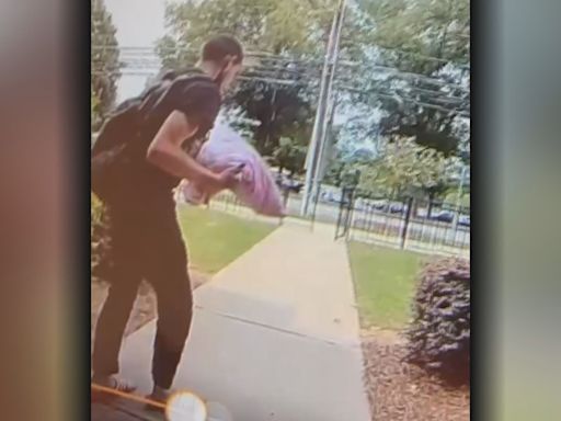 VIDEO: Porch pirate steals package worth $300+ from Charlotte home