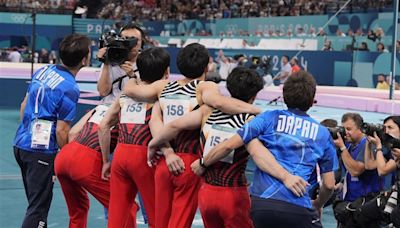 日本體操男團奧運奪金 教練感謝灌籃高手作者