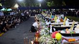Last goodbyes as Thailand marks lives of child massacre victims