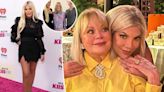 Tori Spelling shares rare photo with mom Candy and brother Randy
