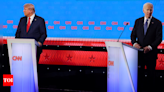 Debate with Trump: Biden reveals why he 'nearly fell asleep on stage' - Times of India