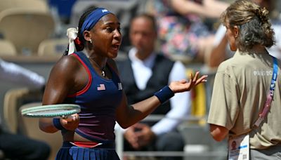 Coco Gauff Breaks Down Into Tears Over Line Call In Olympic Defeat